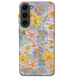TPU чехол Цветы для Samsung Galaxy S23, Акварель