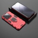 Ударопрочный чехол Transformer Ring for Magnet для Xiaomi 14 Красный / Dante Red