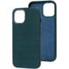 Шкіряний чохол Croco Leather для Apple iPhone 14 Plus (6.7"), Green
