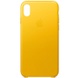 Чохол Silicone Case (AA) для Apple iPhone X (5.8 ") / XS (5.8"), Жовтий / Sunflower