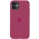 Чехол Silicone Case Full Protective (AA) для Apple iPhone 11 (6.1") Красный / Rose Red