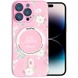 TPU+PC чехол Secret Garden with MagSafe для Apple iPhone 14 Pro (6.1") Pink