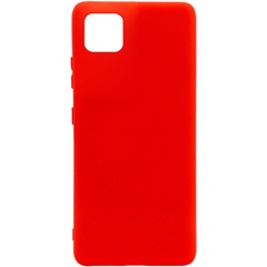 Чехол Silicone Cover Full without Logo (A) для Huawei Y5p Красный / Red