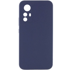 Чехол Silicone Cover Lakshmi Full Camera (AAA) для Xiaomi Redmi Note 12S Темно-синий / Midnight blue