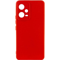 Чохол Silicone Cover Lakshmi Full Camera (A) для Xiaomi Poco X5 5G / Redmi Note 12 5G, Червоний / Red