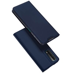 Чехол-книжка Dux Ducis с карманом для визиток для Huawei P Smart (2021) / Y7a Синий