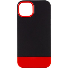 Чехол TPU+PC Bichromatic для Apple iPhone 13 (6.1") Black / Red