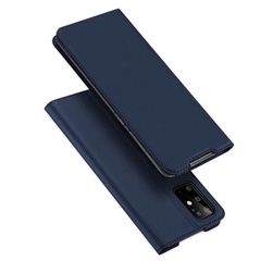 Чехол-книжка Dux Ducis с карманом для визиток для Samsung Galaxy S20 FE Синий