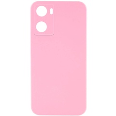 Чехол Silicone Cover Lakshmi Full Camera (AAA) для Oppo A57s / A77s Розовый / Light pink