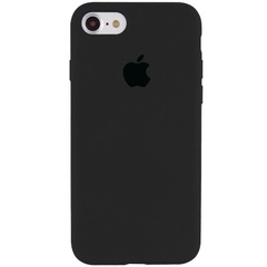 Чехол Silicone Case Full Protective (AA) для Apple iPhone 7 / 8 / SE (2020) (4.7") Серый / Dark Grey