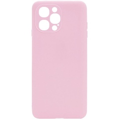 Силіконовий чохол Candy Full Camera для Apple iPhone 12 Pro Max (6.7"), Рожевий / Pink Sand