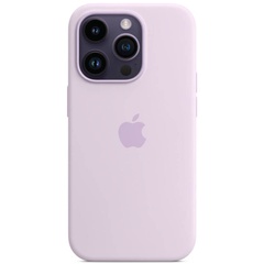 Чехол Silicone Case Full Protective (AA) для Apple iPhone 16 Pro Max (6.9") Сиреневый / Lilac