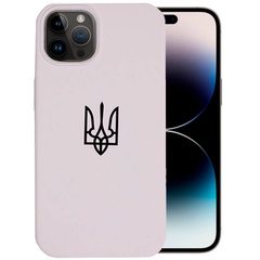 Чехол Silicone Case Patriot series для Apple iPhone 14 Pro (6.1") White