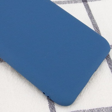 Чехол Silicone Cover My Color Full Camera (A) для TECNO Spark 7 Синий / Navy blue