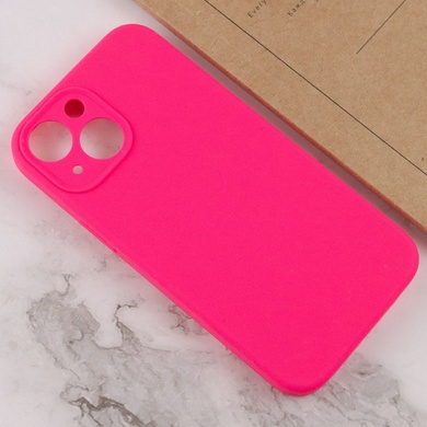 Чохол Silicone Case Full Camera Protective (AA) NO LOGO для Apple iPhone 15 Plus (6.7"), Рожевий / Barbie pink