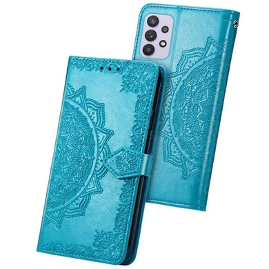 Кожаный чехол (книжка) Art Case с визитницей для Samsung Galaxy A53 5G Синий