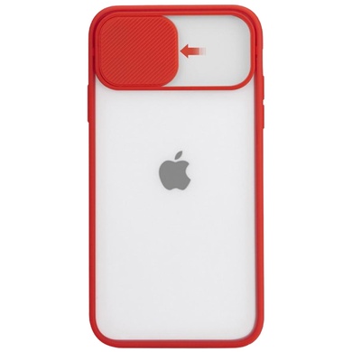 Чехол Camshield mate TPU со шторкой для камеры для Apple iPhone 12 Pro Max (6.7") Красный