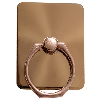 Тримач для телефона квадратний Ring Premium, Золотий
