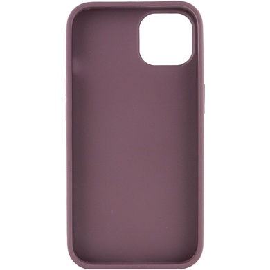 TPU чохол Bonbon Metal Style для Apple iPhone 12 Pro / 12 (6.1"), Бордовый / Plum