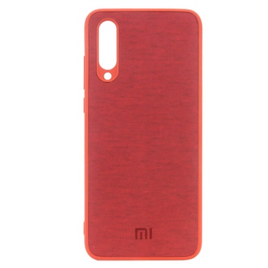 TPU чехол Fiber Logo для Xiaomi Mi 9 Красный