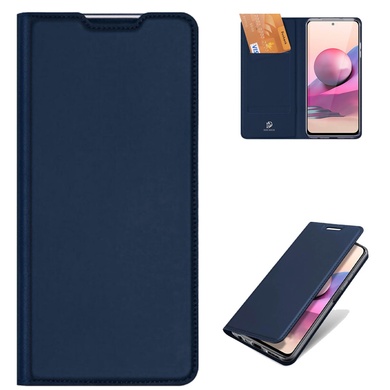 Чехол-книжка Dux Ducis с карманом для визиток для Samsung Galaxy S20 FE Синий