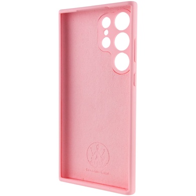 Чехол Silicone Cover Lakshmi Full Camera (AAA) для Samsung Galaxy S23 Ultra Розовый / Light pink