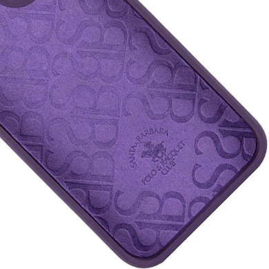 Кожаный чехол Polo Santa Barbara для Apple iPhone 14 Pro Max (6.7") Purple