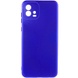 Чохол Silicone Cover Lakshmi Full Camera (A) для Motorola Moto G72, Синий / Iris