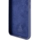 Чохол Silicone Cover Lakshmi Full Camera (AAA) для Xiaomi Redmi Note 12S, Темно-синій / Midnight blue