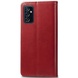 Кожаный чехол книжка GETMAN Gallant (PU) для Samsung Galaxy M14 5G Красный
