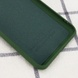 Чохол Silicone Cover My Color Full Camera (A) для TECNO Spark 6 Go, Зелений / Dark Green