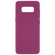 Чохол Silicone Cover Full without Logo (A) для Samsung G950 Galaxy S8, Бордовий / Marsala
