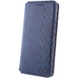 Кожаный чехол книжка GETMAN Cubic (PU) для ZTE Blade A52 Синий