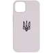 Чехол Silicone Case Patriot series для Apple iPhone 14 Pro (6.1") White