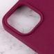 Чехол Silicone Case Full Protective (AA) для Apple iPhone 14 Pro (6.1") Бордовый / Maroon