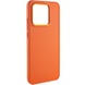 TPU чохол Bonbon Metal Style для Xiaomi Redmi Note 13 4G, Оранжевый / Papaya