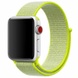 Ремінець Nylon для Apple watch 38mm/40mm/41mm, Салатовый / Neon green