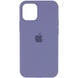 Чехол Silicone Case Full Protective (AA) для Apple iPhone 13 (6.1") Серый / Lavender Gray