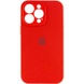 Чохол Silicone Case Full Camera Protective (AA) для Apple iPhone 15 Pro (6.1"), Червоний / Red