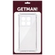 TPU чохол GETMAN Ease logo посилені кути для OnePlus 10T, Безбарвний (прозорий)
