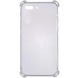 TPU чехол GETMAN Ease logo усиленные углы для Apple iPhone 7 plus / 8 plus (5.5") Серый (прозрачный)