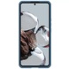 Карбоновая накладка Nillkin Camshield (шторка на камеру) для Xiaomi 12T Pro Синий / Blue