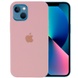 Чехол Silicone Case Full Protective (AA) для Apple iPhone 13 mini (5.4") Розовый / Pink Sand