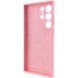 Чохол Silicone Cover Lakshmi Full Camera (AAA) для Samsung Galaxy S23 Ultra, Рожевий / Light pink