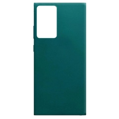 Силіконовий чохол Candy для Samsung Galaxy Note 20 Ultra, Зелений / Forest green