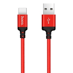 Дата кабель Hoco X14 Times Speed USB to Type-C (2m) Красный