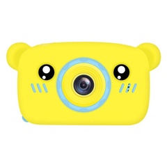 Детская фотокамера Baby Photo Camera Bear Желтый