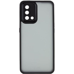 TPU+PC чехол Accent для Oppo A74 4G Black