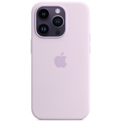 Чехол Silicone Case Full Protective (AA) для Apple iPhone 13 Pro Max (6.7") Сиреневый / Lilac