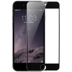 Защитное цветное 3D стекло Mocoson (full glue) для Apple iPhone 7 plus / 8 plus (5.5") Черный